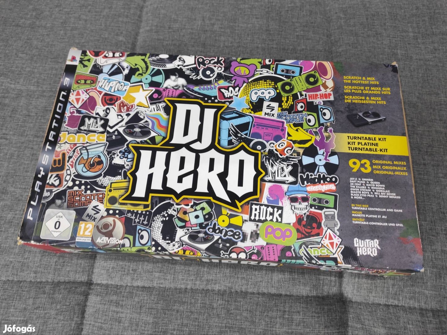 DJ Hero [Turntable Kit] Playstation 3 PS3